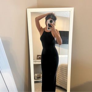 Black formal dress